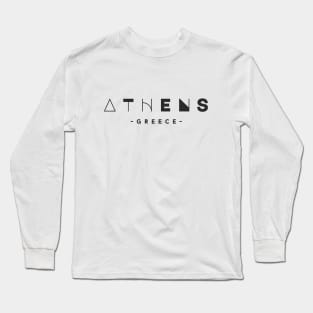 Unleash Your Inner Olympian: Magic of Athens Long Sleeve T-Shirt